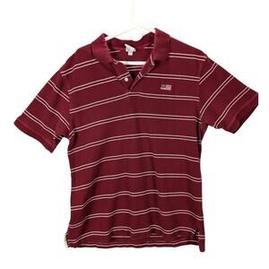 Old Navy Shirt Mens Large Polo Patriotic American Flag Logo Preppy CLEARANCE
